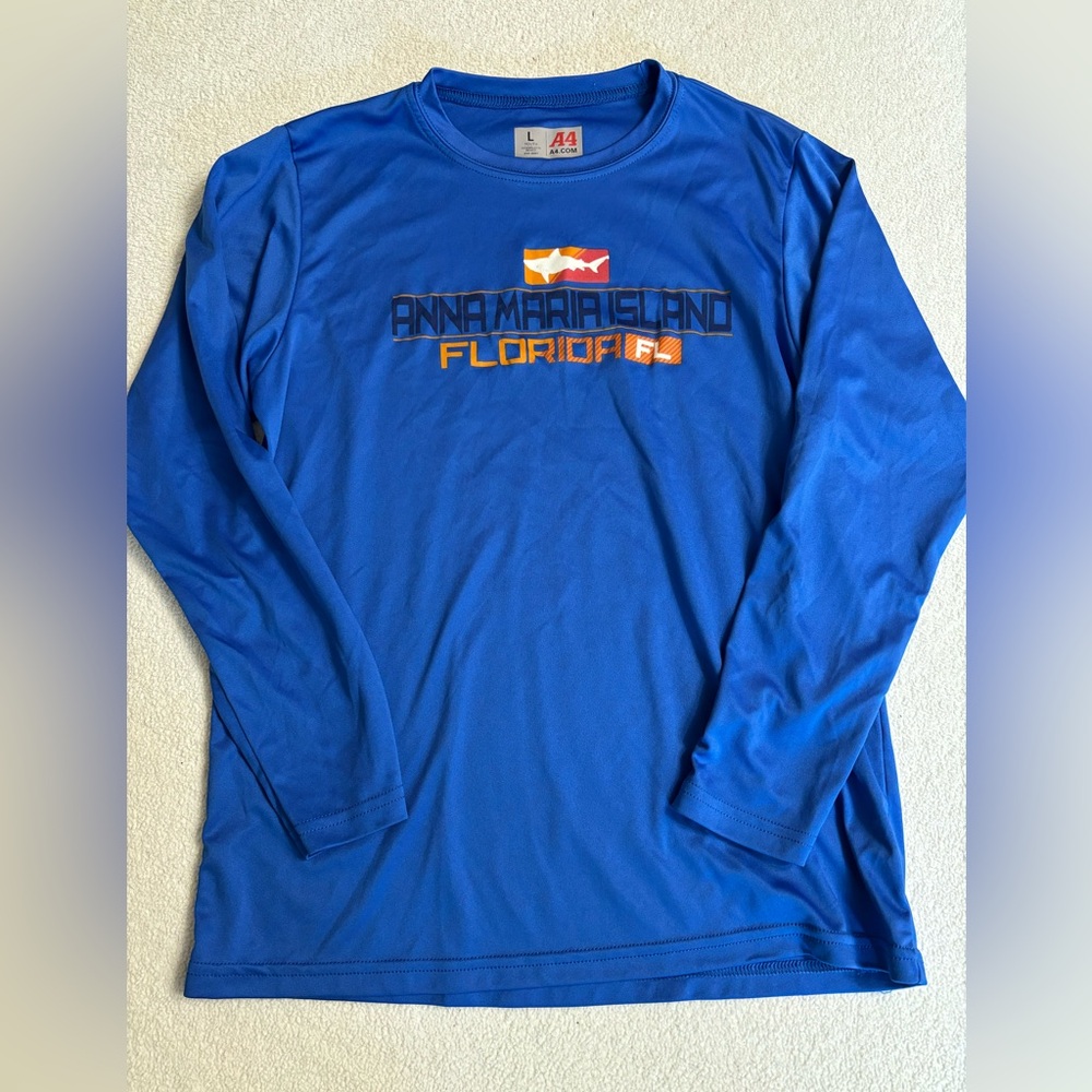 ⭕️Blue Long Sleeve Kids Tee